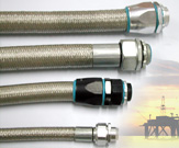 Petrochemical, Offshore & Heavy industry wiring flexible conduit and fittings