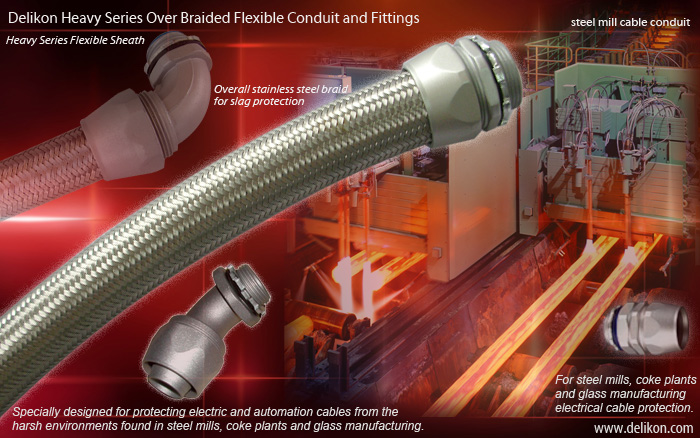 Wire Over Braided Flexible Metal Conduit ( SM70001 )