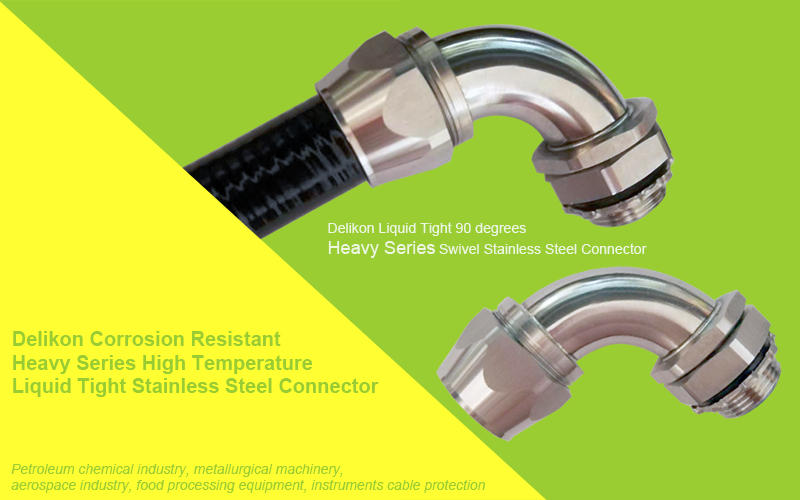 Delikon Stainless Steel Liquid Tight Conduit and Stainless Steel Liquid Tight Connector are most suitable for Chemical Industry, Food and beverage industry, Mining industry, Oil and Gas Industry, Water Industry and Power Utilities.