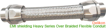 Combined with a robust and durable construction, Delikon Heavy Series Over Braided Flexible Conduit systems are ideal for the various cable management demands of steel plants automation systems.