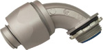 Delikon Heavy Series Connector for over braided flexbile conduit